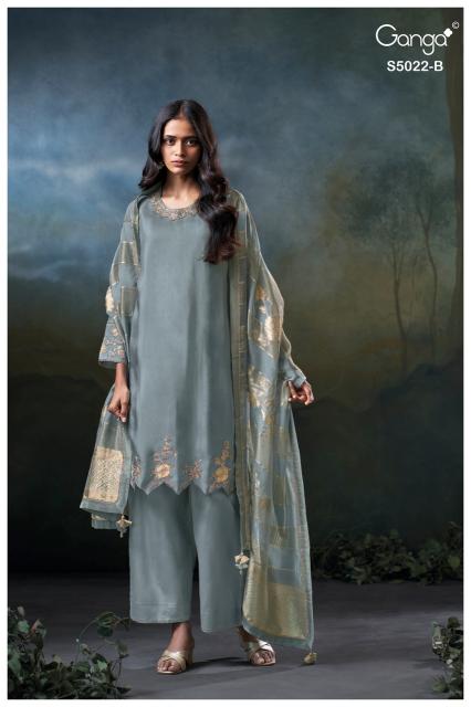 Ganga chrysa 5022 wholesale market ojnw for dress materials
